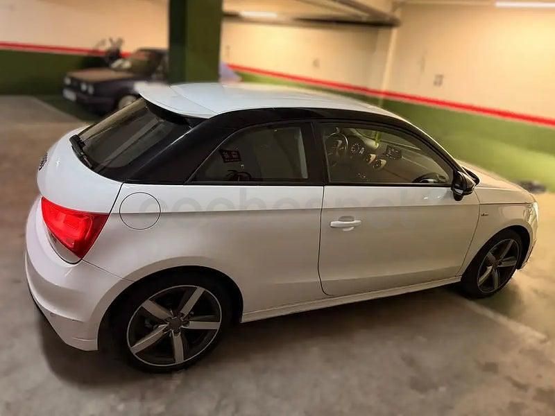 Usado Audi A1 Premium 86 CV (63 kW) 2014 Blanco Utilitario
