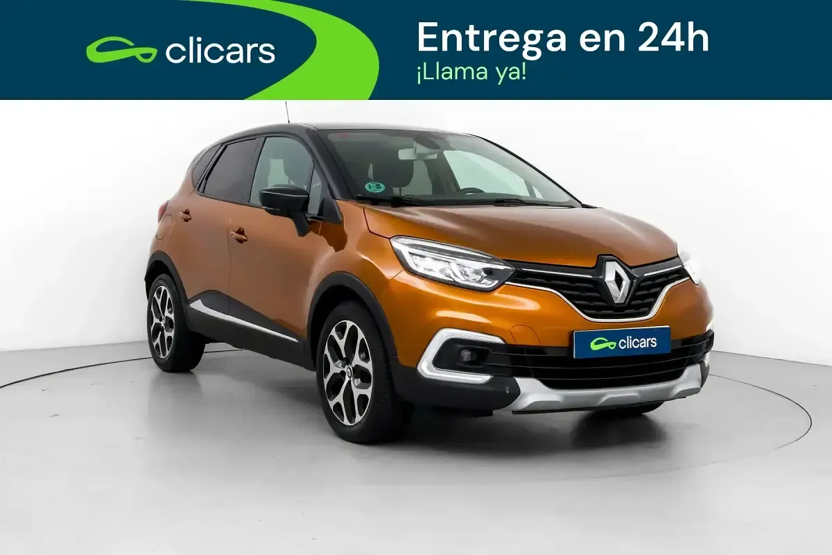 Usado Renault Captur Zen 90 CV (66 kW) 2019 Naranja SUV