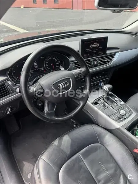 Usado Audi A6 204 CV (150 kW) 2012 Negro Berlina