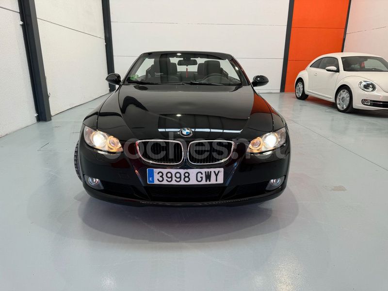 Negro Usado 2010 BMW 320 Cabriolet Descapotable | 10.950 € (Buen precio) - Imagen 1/4