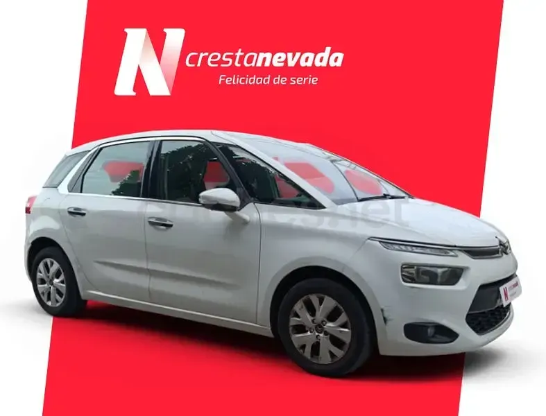 Usado Citroën C4 Picasso Intensive 115 CV (84 kW) 2014 Blanco Monovolumen