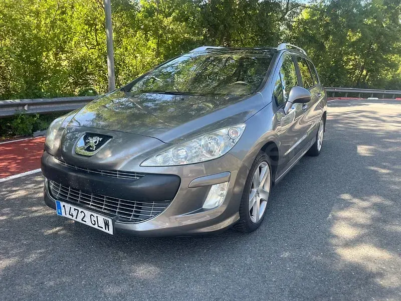 Usado Peugeot 308 SW 110 CV (80 kW) 2009 Beige Familiar