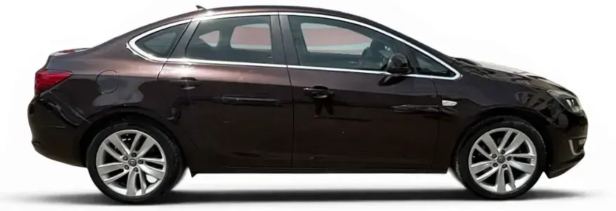 Usado Opel Astra Excellence 136 CV (100 kW) 2015 Marrón Berlina