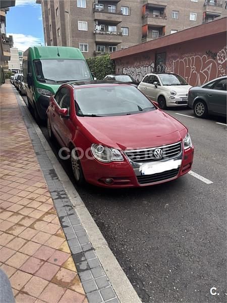 Usado VW Eos 140 CV (102 kW) 2008 Rojo Descapotable