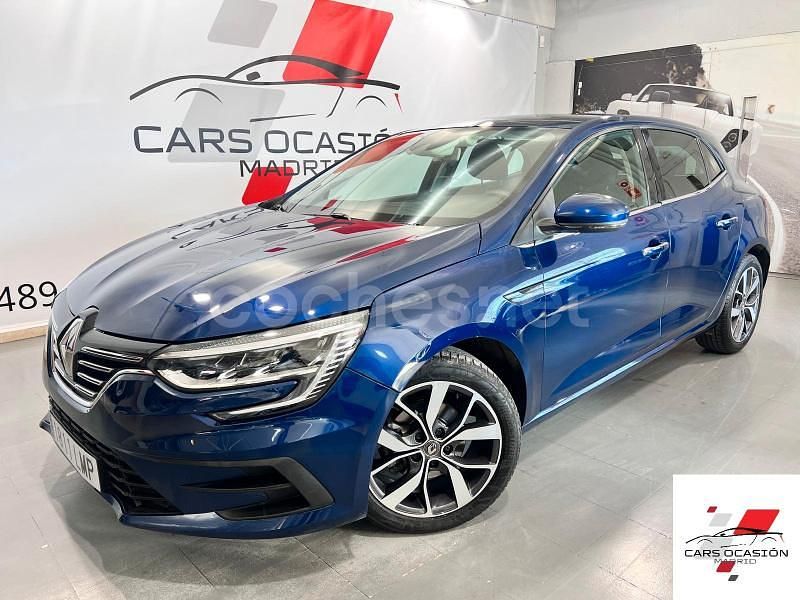Azul Usado 2021 Renault Mégane IV Intens Berlina | 14.990 € (Buen precio) - Imagen 1/4