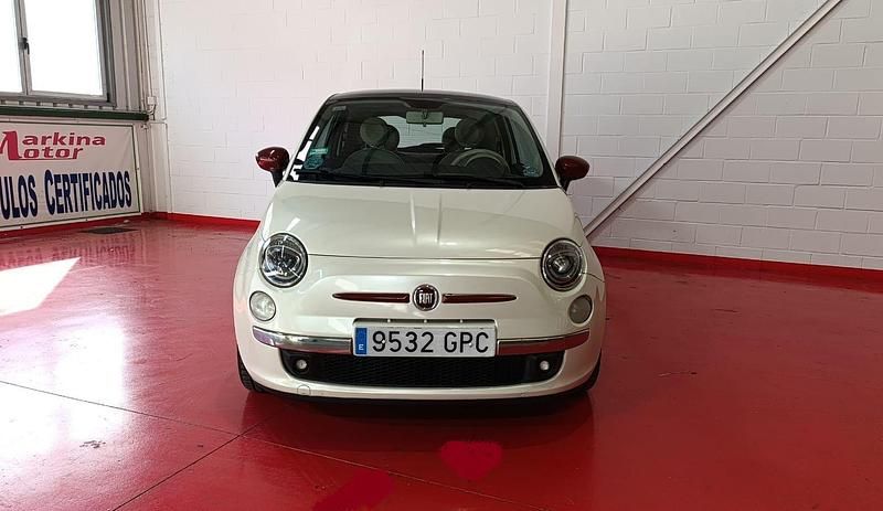 Usado Fiat 500 Sport 101 HP (74 kW) 2009 Bege Cabrios