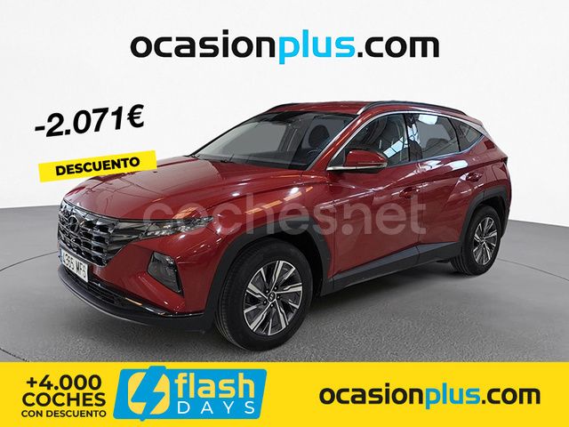 Rojo Usado 2023 Hyundai Tucson SUV | 22.090 € (Precio justo) - Imagen 1/4