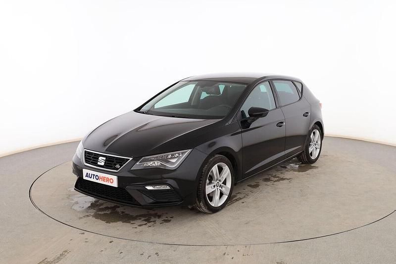 Usado Seat Leon FR 150 CV (110 kW) 2017 Negro Berlina