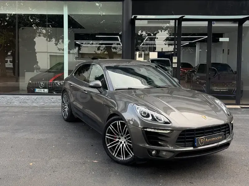Usado Porsche Macan S 340 CV (250 kW) 2016 Gris / plata SUV