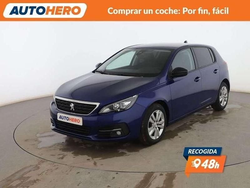 Usado Peugeot 308 Active 99 CV (72 kW) 2017 Azul Utilitario