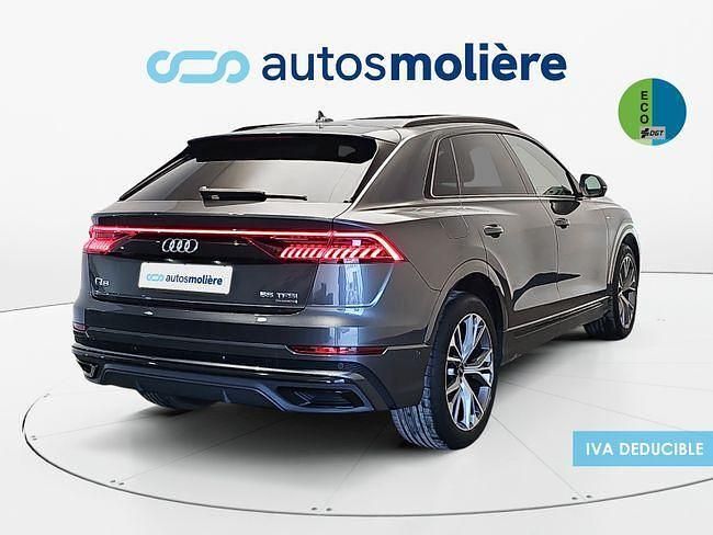 Usado Audi Q8 S-Line 340 CV (250 kW) 2021 Gris SUV