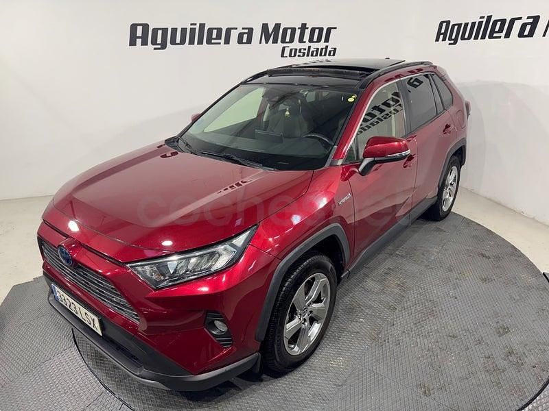 Usado Toyota RAV4 Hybrid Advance 218 CV (160 kW) 2021 Granate SUV