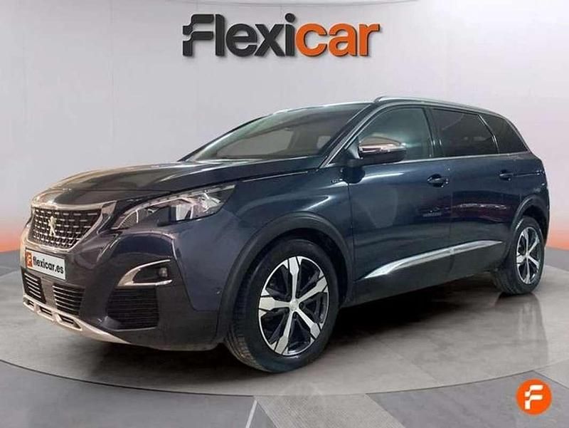 Usado Peugeot 5008 GT-line 179 CV (131 kW) 2018 Azul SUV