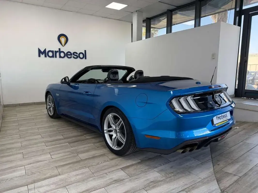 Usado Ford Mustang GT Convertible 450 CV (330 kW) 2021 Azul Descapotable