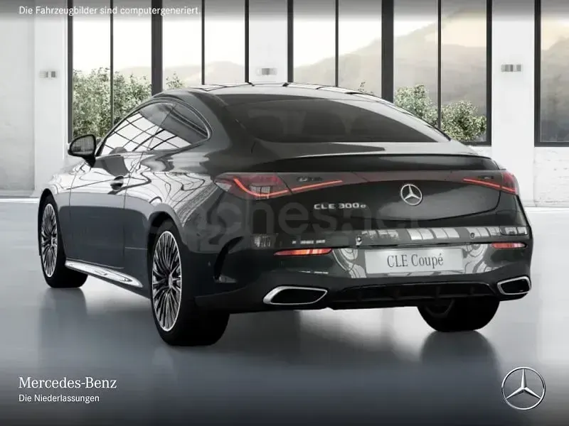 Usado Mercedes CLE300 313 CV (230 kW) 2025 Negro Coupe