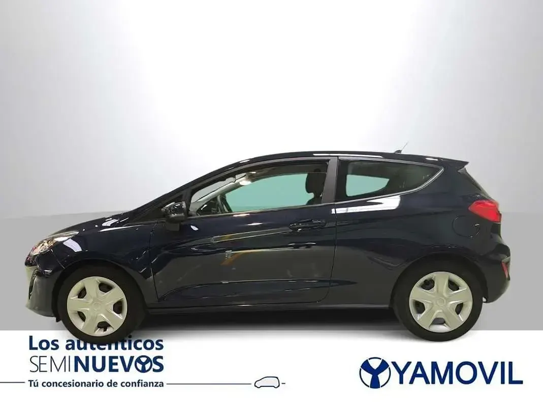 Usado Ford Fiesta Trend 75 CV (55 kW) 2020 Azul Utilitario