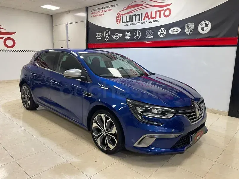 Usado Renault Mégane GT Line GT-Line 140 CV (102 kW) 2019 Azul Berlina