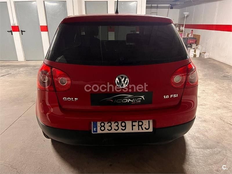 Rojo Usado 2007 VW Golf V Sportline Berlina | 1700 € (Super precio) - Imagen 1/4