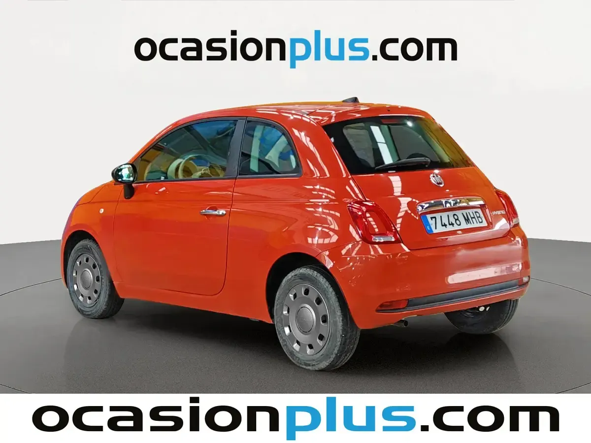 Usado Fiat 500 71 CV (52 kW) 2023 Naranja Utilitario