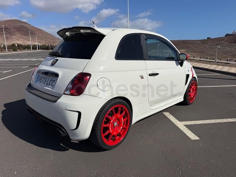 Usado Abarth 500 135 CV (99 kW) 2009 Blanco Utilitario