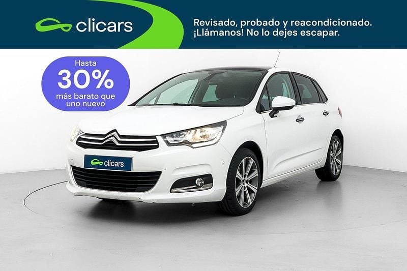 Begagnad Citroën C4 Feel 110 HK (80 kW) 2017 Vit Sedan