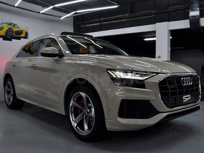 Usado Audi Q8 381 CV (280 kW) 2021 Beige SUV