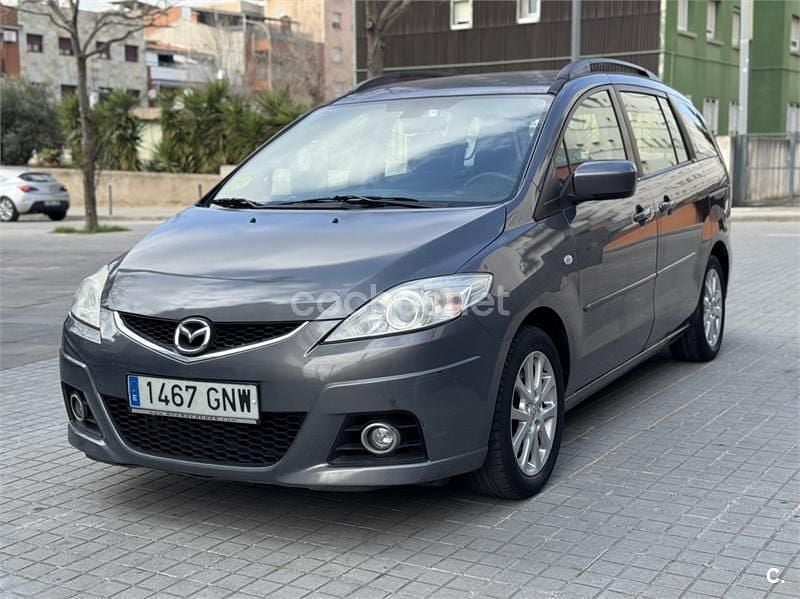 Usado Mazda 5 Active 110 CV (80 kW) 2010 Gris / plata Monovolumen