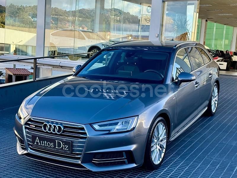 Usado Audi A4 S-Line 190 CV (139 kW) 2018 Gris / plata Familiar