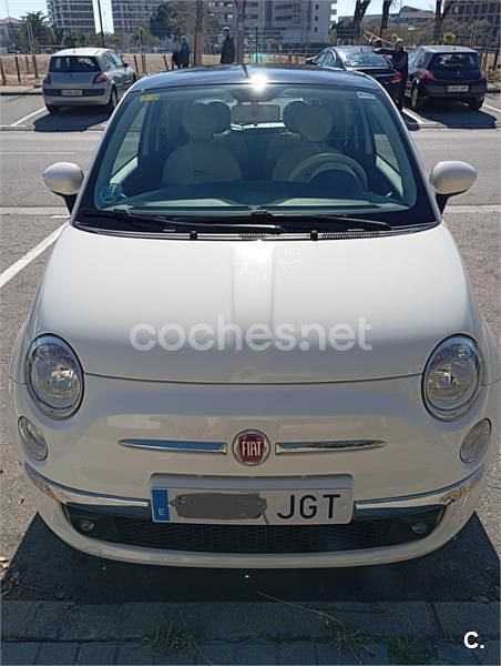 Usado Fiat 500 Lounge 69 CV (50 kW) 2015 Blanco Berlina
