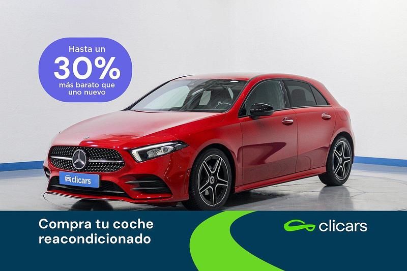 Rojo Usado 2019 Mercedes A180 Berlina | 22.390 € (Precio justo) - Imagen 1/4
