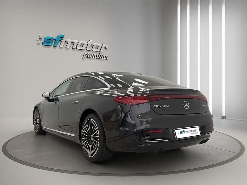 Occasion Mercedes EQS580 384 kW (523 PK) 2022 Zwart Sedan