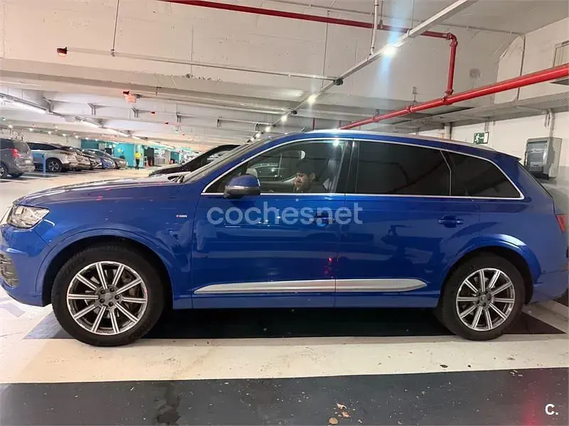 Usado Audi Q7 218 CV (160 kW) 2016 Azul SUV