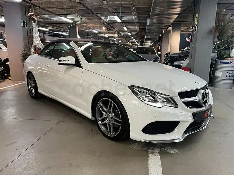 Usado Mercedes E200 184 CV (135 kW) 2016 Blanco Descapotable