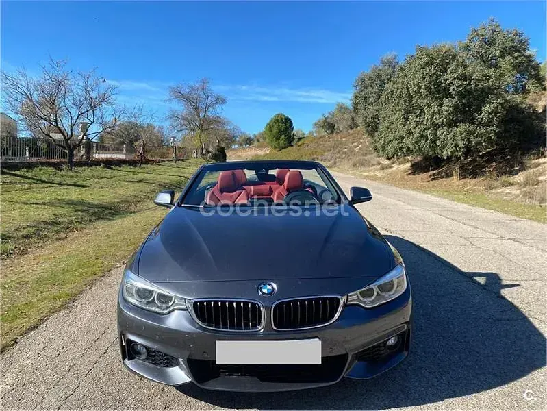 Usado BMW 420 M Sport 184 CV (135 kW) 2015 Gris / plata Descapotable