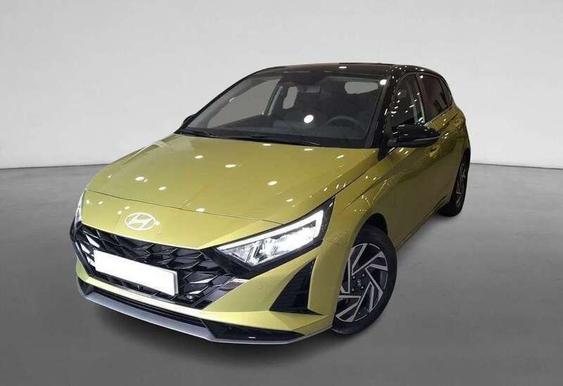 Amarillo Nuevo 2025 Hyundai i20 Berlina | 18.790 € (Precio justo) - Imagen 1/4