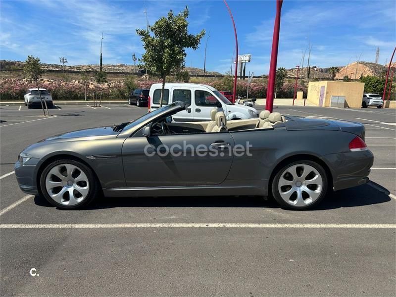Usado BMW 630 Cabriolet 258 HP (189 kW) 2005 Cinzento Cabrios