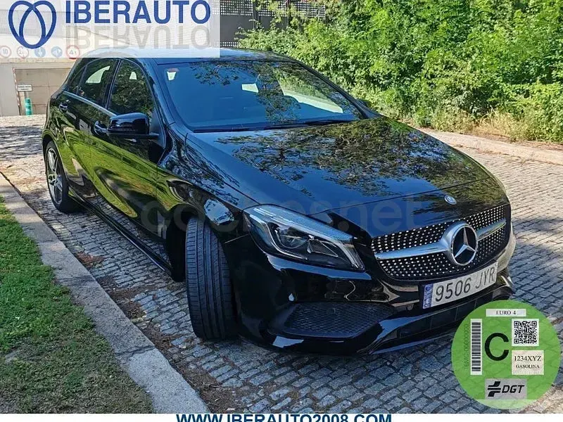 Usado Mercedes A200 136 CV (100 kW) 2017 Negro Berlina