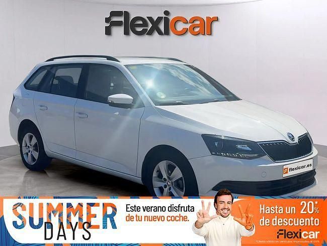 Usado Skoda Fabia Active 95 CV (69 kW) 2018 Blanco Utilitario