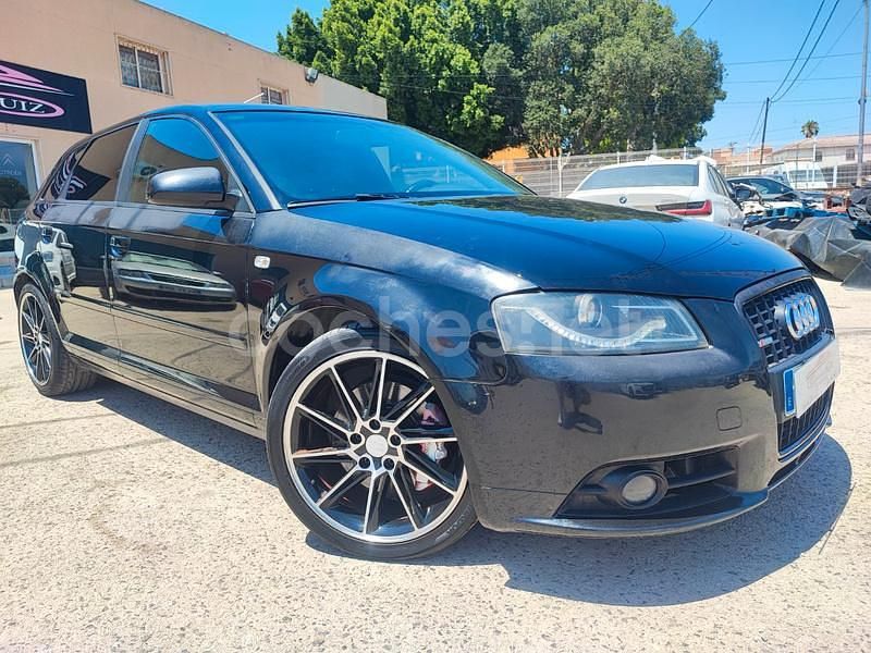 Usado Audi A3 Ambiente 170 CV (125 kW) 2007 Negro Berlina