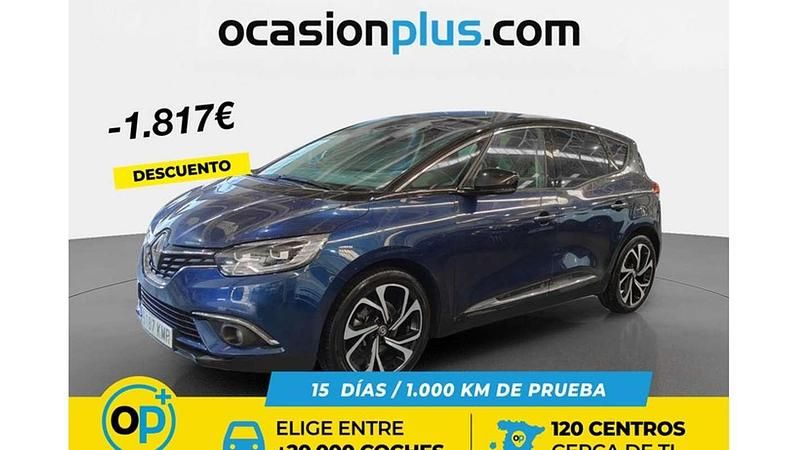 Azul Usado 2018 Renault Scenic E-Tech Techno SUV | 14.500 € (Precio justo) - Imagen 1/4