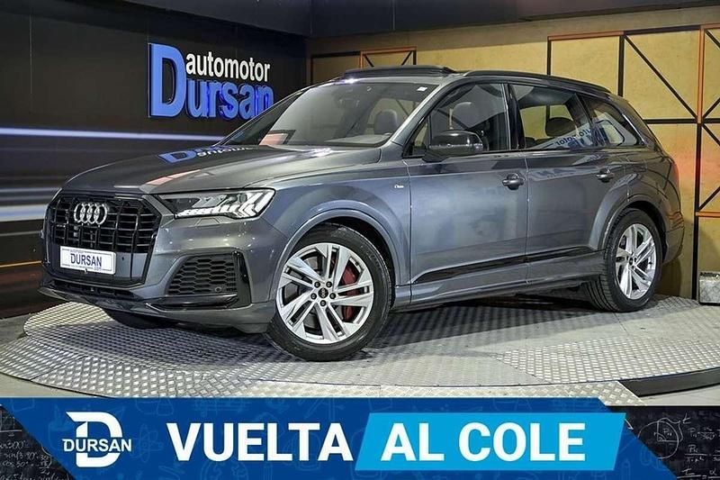 Gris Usado 2020 Audi Q7 S-Line SUV | 47.690 € (Buen precio) - Imagen 1/4