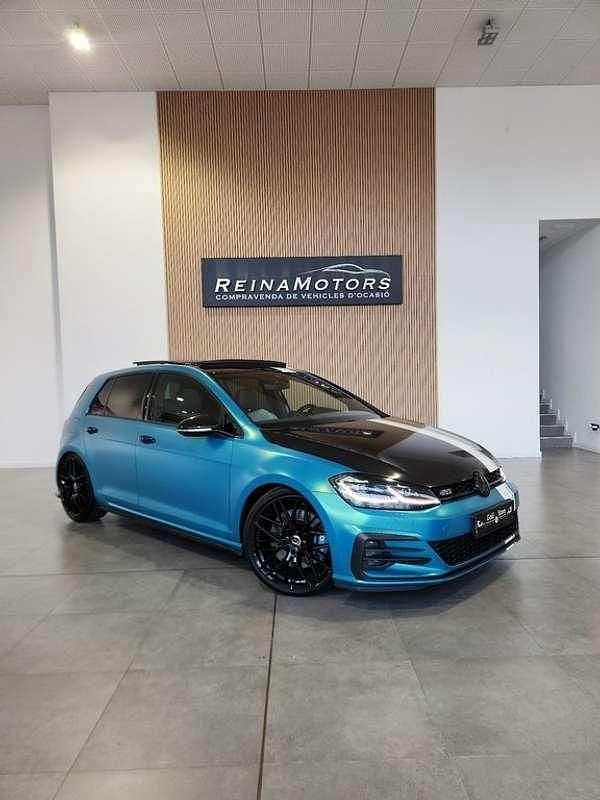 Usado VW Golf VII GTI 245 CV (180 kW) 2019 Azul Utilitario