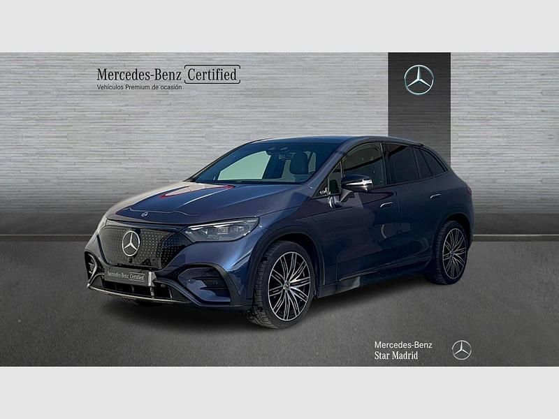 Azul sodalita (metalizada) Usado 2024 Mercedes EQE500 AMG line SUV | 68.990 € - Imagen 1/4