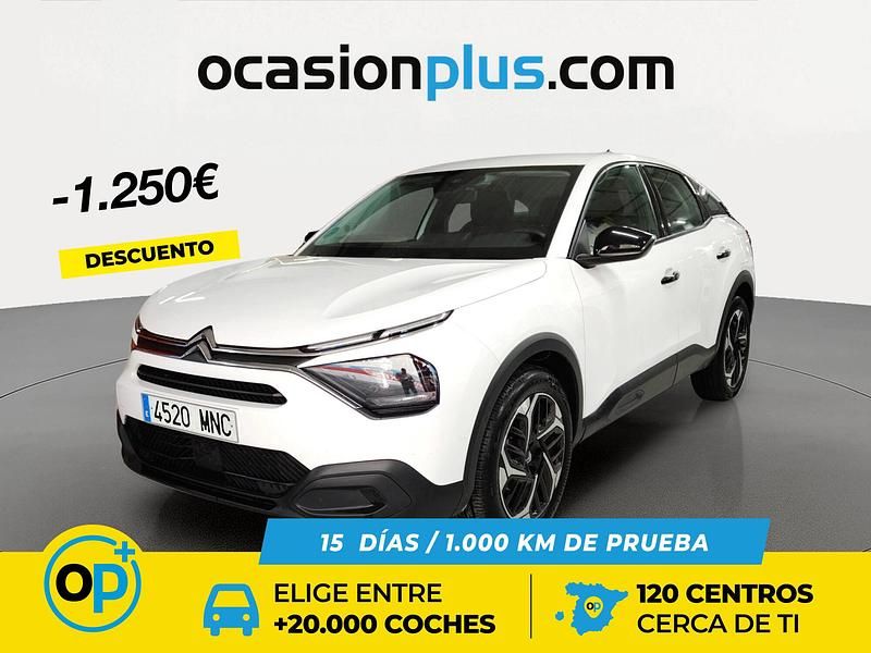 Blanco Usado 2024 Citroën C4 PureTech Berlina | 13.750 € (Precio justo) - Imagen 1/4