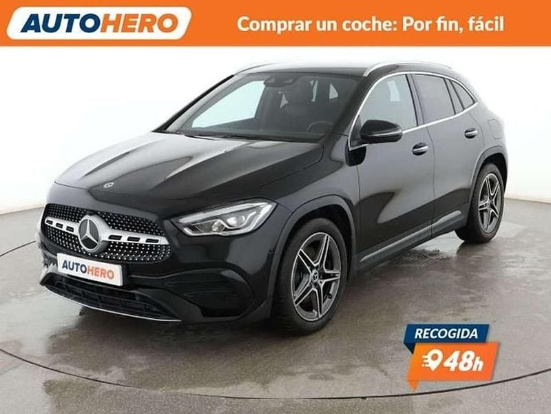 Usado Mercedes GLA200 AMG line 150 CV (110 kW) 2021 Negro SUV