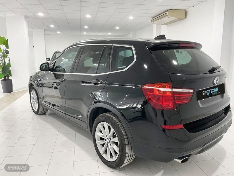 Usado BMW X3 149 CV (109 kW) 2017 Negro SUV
