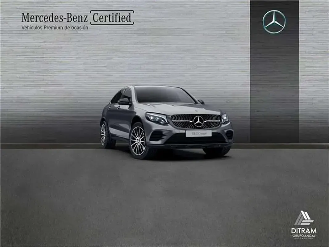 Usado Mercedes GLC220 170 CV (125 kW) 2018 Gris SUV