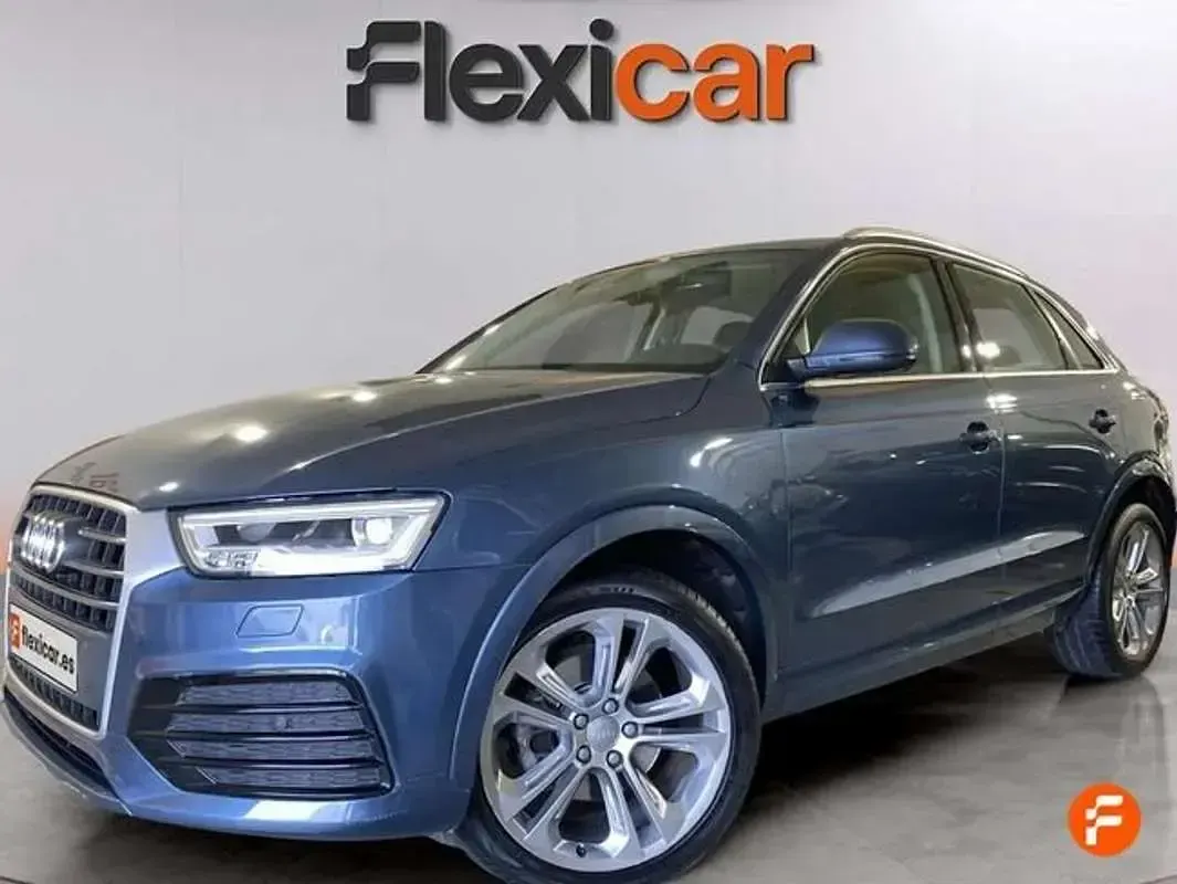 Usado Audi Q3 150 CV (110 kW) 2018 Azul SUV