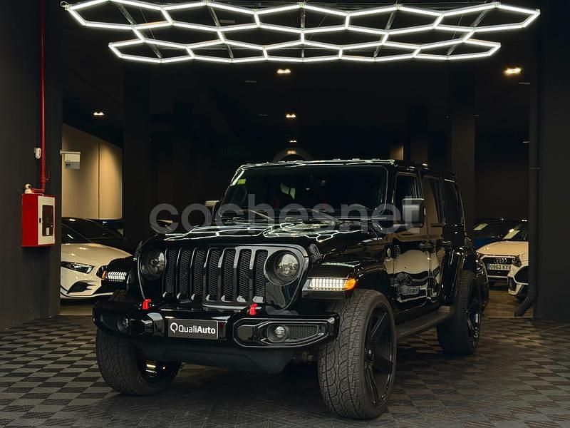 Negro Usado 2018 Jeep Wrangler Unlimited Rubicon SUV | 49.990 € (Caro) - Imagen 1/4