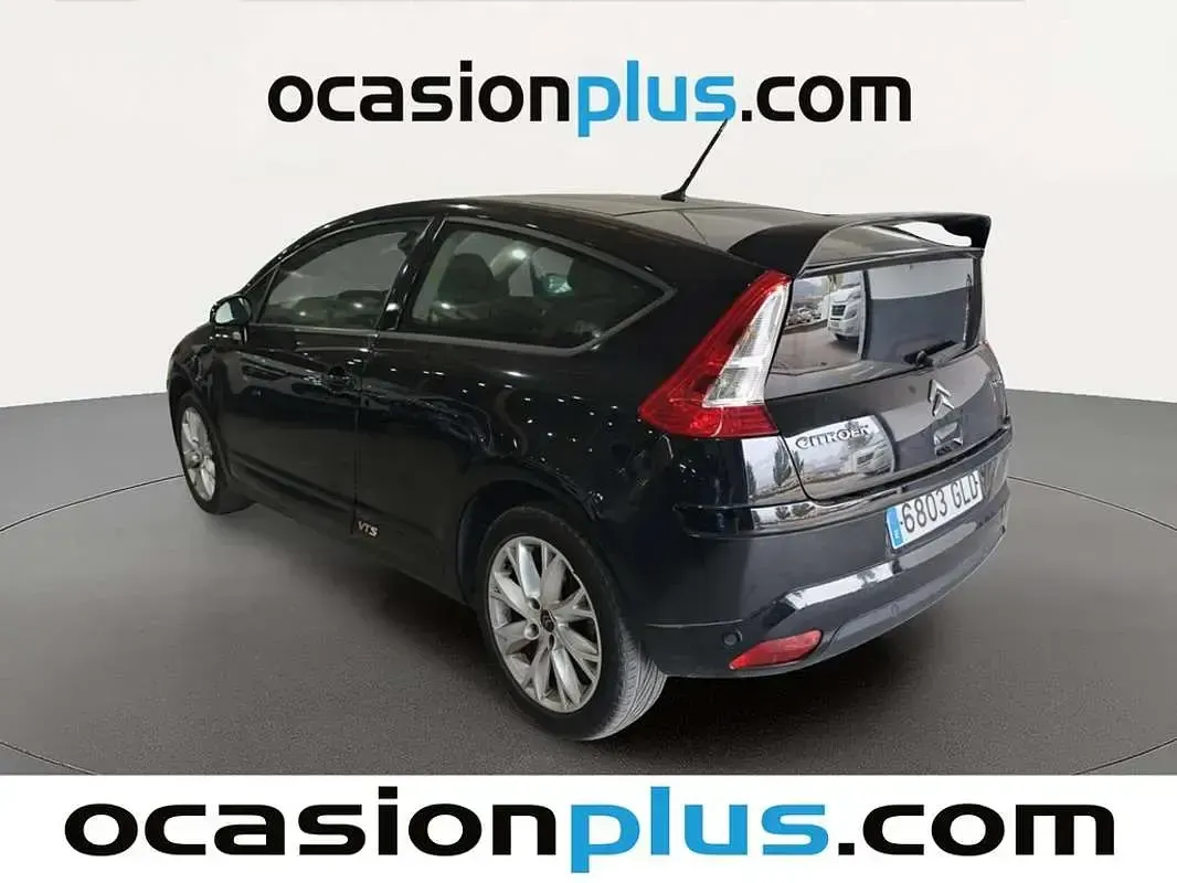 Usado Citroën C4 150 CV (110 kW) 2009 Negro Coupe